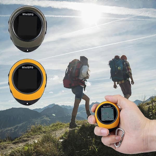 Bærbar digital GPS-navigasjonstracker-mottaker satellittposisjonering for fotturer