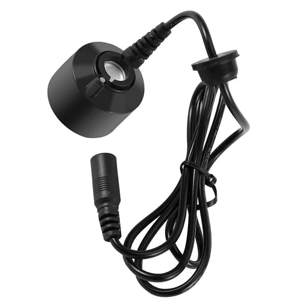 Svart Mini Mist Maker för att Skapa Atmosfär i Vattenfontän, Damm och Akvarium
