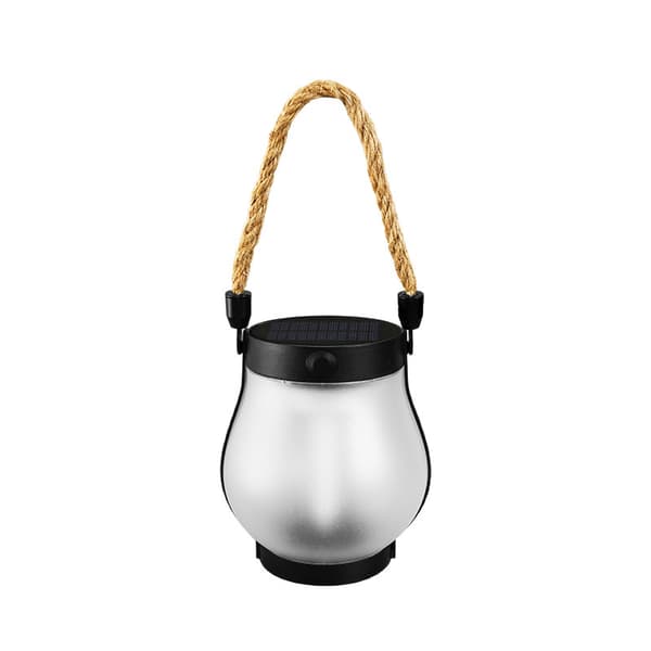 Solar-powered flame lamp, outdoor camping atmosphere lantern