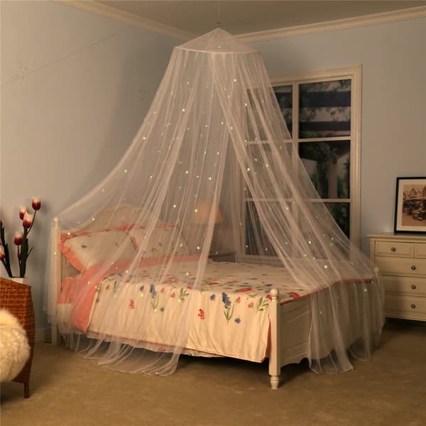 Mosquito Net with Luminous Stars (1.5-1.8 meter bed can be opened)