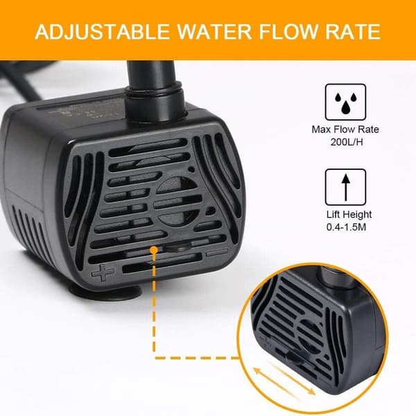 Water pump aquarium pump submersible pump pond pump water feature pump