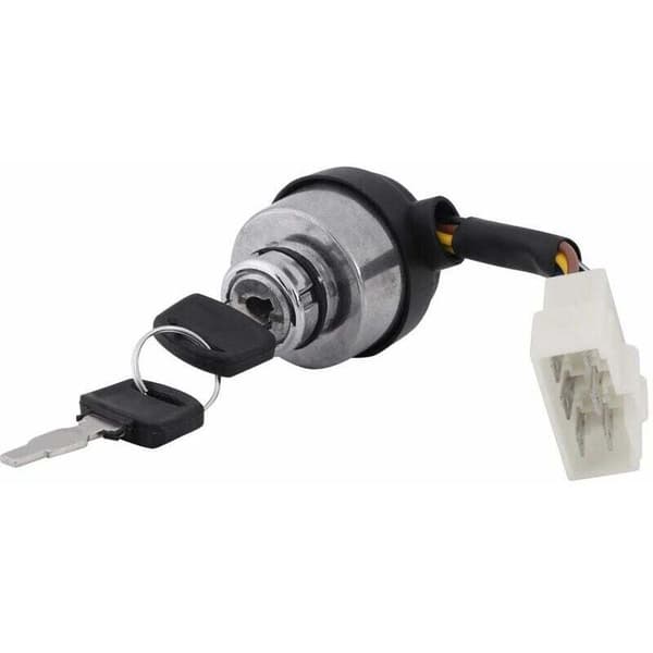 6-Wire Ignition Key Switch - Starter for 2.5-6.5KW Gasoline Generator - Replacement for Damaged Parts