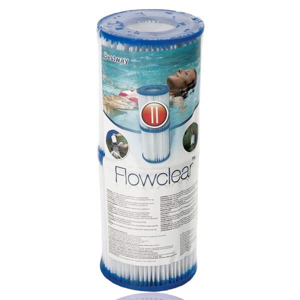 Flowclear-suodatinpatruuna (II) Blå, Vit 205