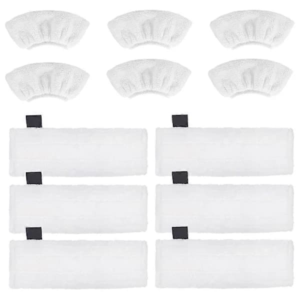 Microfiber Cloths for Kärcher Steam Cleaner EasyFix SC 1, SC 2 As Shown