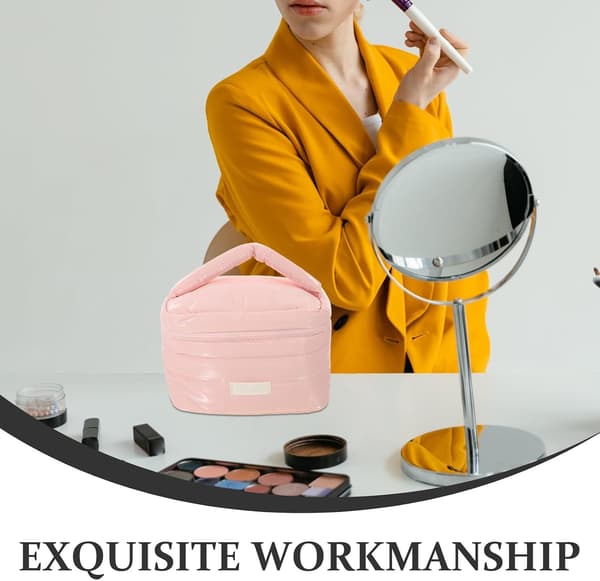 Kosmetiktaske Stor Kapacitet Makeup Organizer Bærbar Toilettaske