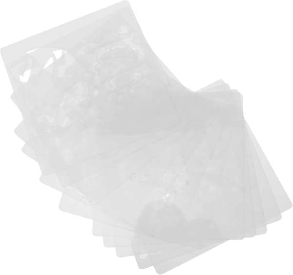 12 stk tegneseriedyr hule stencils genanvendelige malerskabeloner