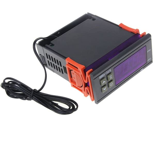 LED Digital Temperaturregulator STC-1000 AC 110-220V 10A Relæ Termoregulator Termostat til Varme Fryser Køl