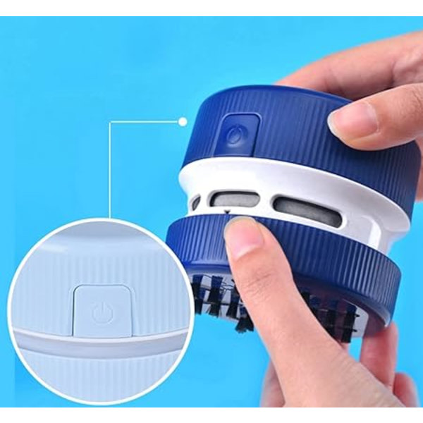 Mini Handheld Cordless Table Vacuum Cleaner for Crumbs