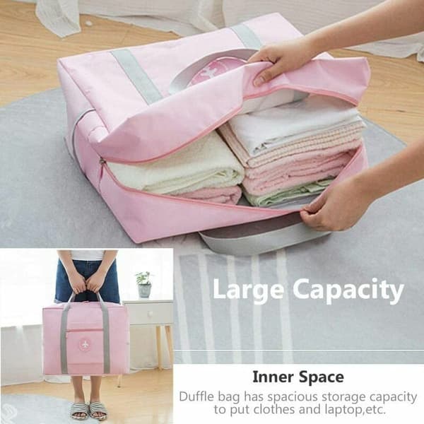 2 * Handbagage 44 x 35 x 15 (under 45 x 36 x 20) Vikbar Lätt Resväska