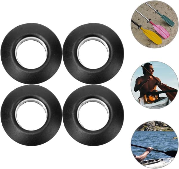 4 stk. ringtilbehør kajakkdråpering erstatning for kajakk kano raftingpadler for padlebruk