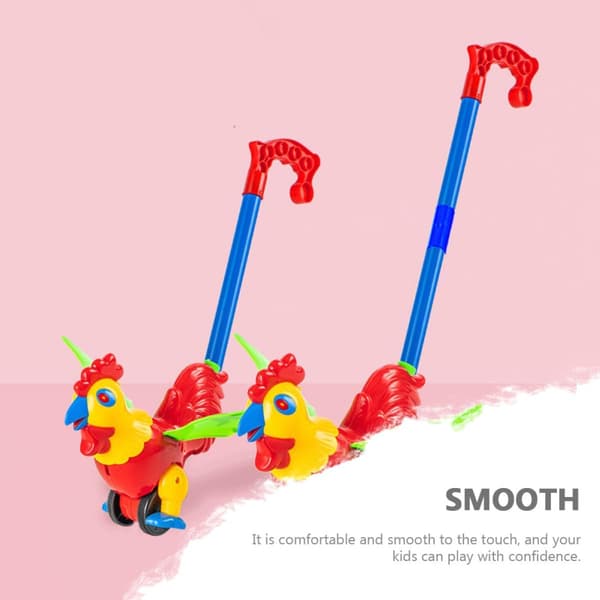 Walking Wagon with Removable Handle, Tilting Walking Wagon for Learning to Walk