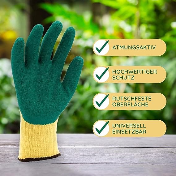 3 par havehandsker til mænd og kvinder - Havehandsker - Thor