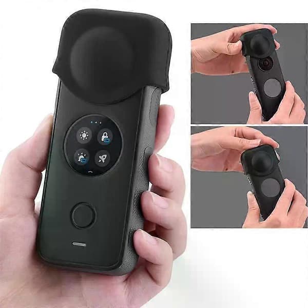 Camera Protective Frame High Quality Portable Black Insta 360 X2 Protective Case Flexible Comprehensive Protection