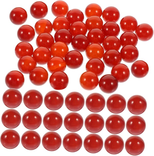 50 stk. natursteinsperler, perle, eterisk oljeflaske, DIY smykketilbehør