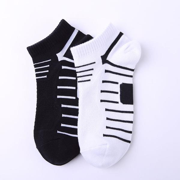 Strumpa herr och dam Socka kort vit/svart 973d | Socka kort vit/svart |  Fyndiq