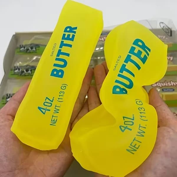 2-delars set med festtema kläm-/stressleksaker