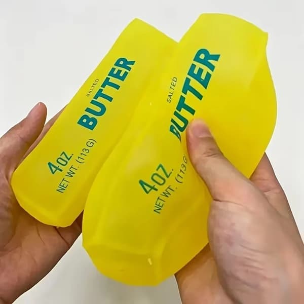 2-delars set med festtema kläm-/stressleksaker