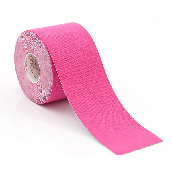 2.5cm*5m Kinesiology Tape For Face V Line Neck Eyes Lifting Wrinkle Remover Sticker Tape Facial Skin Care Tool Bandagem Elastica Pink