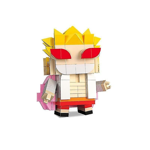 One Piece Building Blocks Toy Luffy Zoro Figure Naruto Building Blocks Kakashi  Block Cube Toy Small Particles Children Puzzle 10
