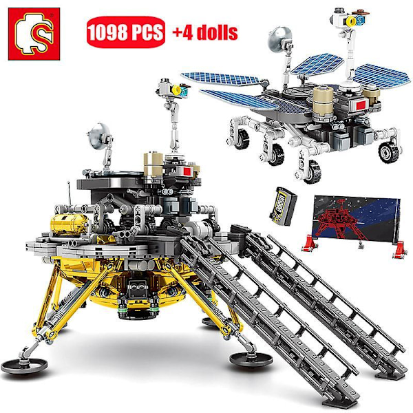 Sembo City Rockets Space Shuttle Mars Rover Model Building Blocks Assembly Bricks Stem Educational Toys For Kids Birthday Gifts203030 No Box