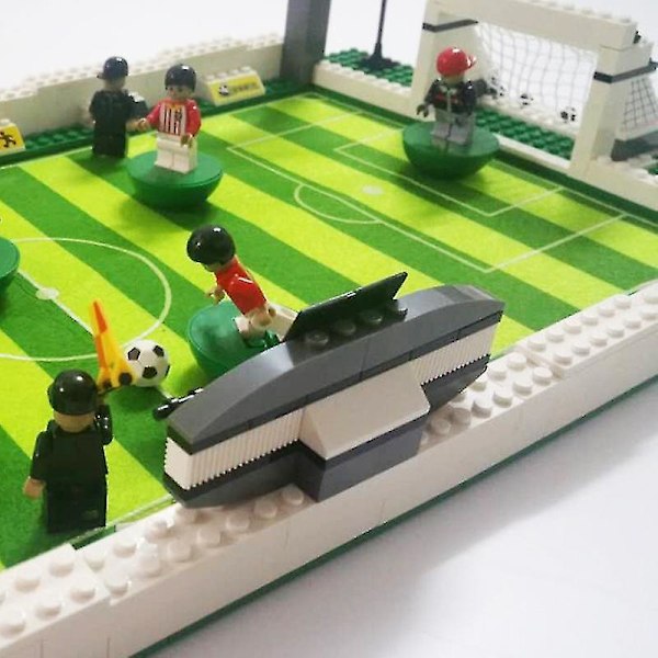 Osney 25690 World   Football Stadium Putting Building Blocks Boy Sports Series Diy Assembling Toys-3