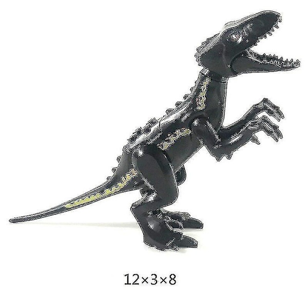Dinosaurukset Indoraptor Triceratops Indominus Rex T-rex Malli Rakennuspalikat Bl