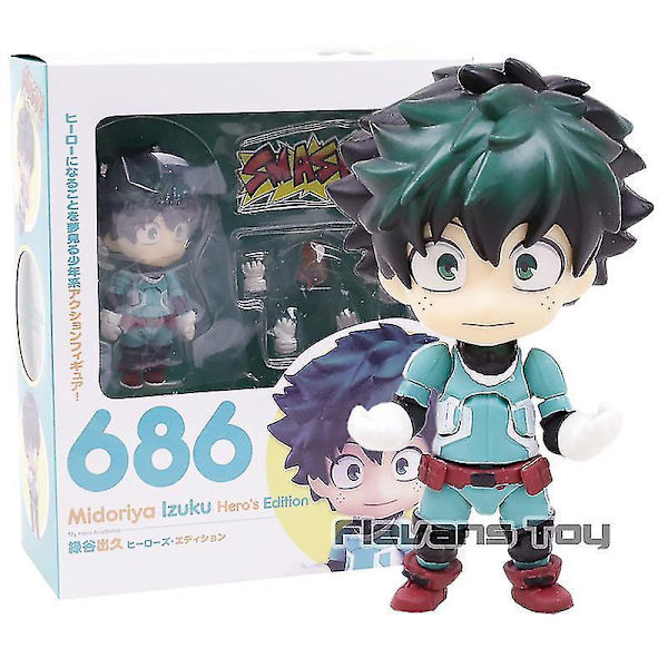 My Hero Academia Bakugo Katsuki 705 Midoriya Izuku 686 Todoroki Shoto 1112 Toimintahahmo Malli Lelu Nukke Lahja 686 box