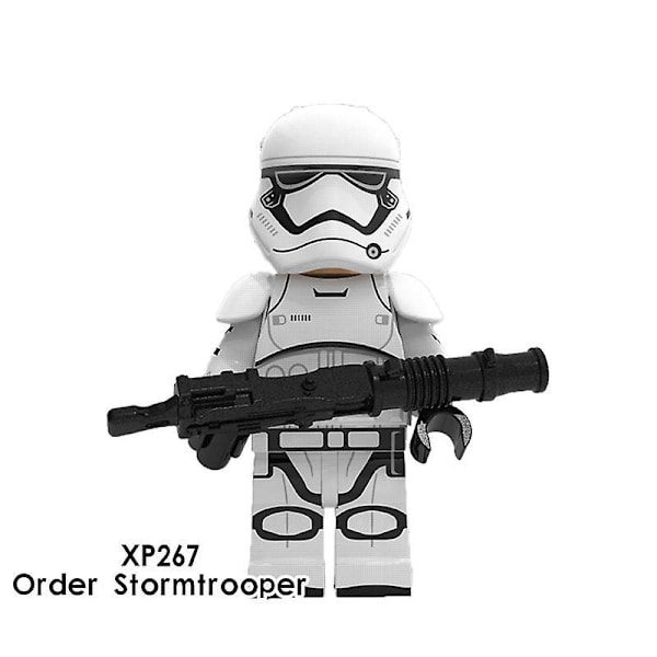 16 stk. Star Wars Stormtrooper Minifigurer Byggeklodser Legetøj Gave Børn