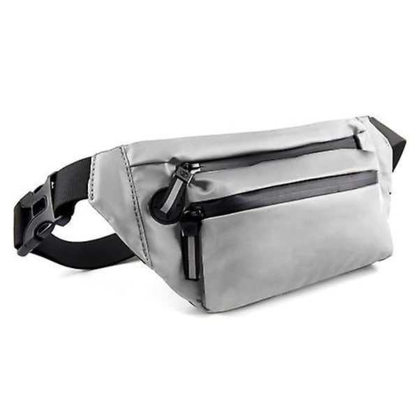 Yipinu Yqm-1 Multi-function Outdoor Sport Mobile Phone Crossby Waist Bag Silver