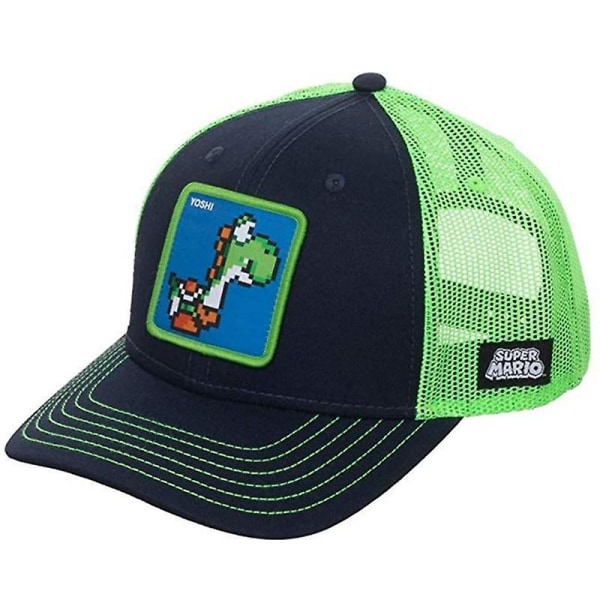 Mickey Snapback Cotton Baseball Cap & Dad Mesh / Trucker Hat SUPER MARIO