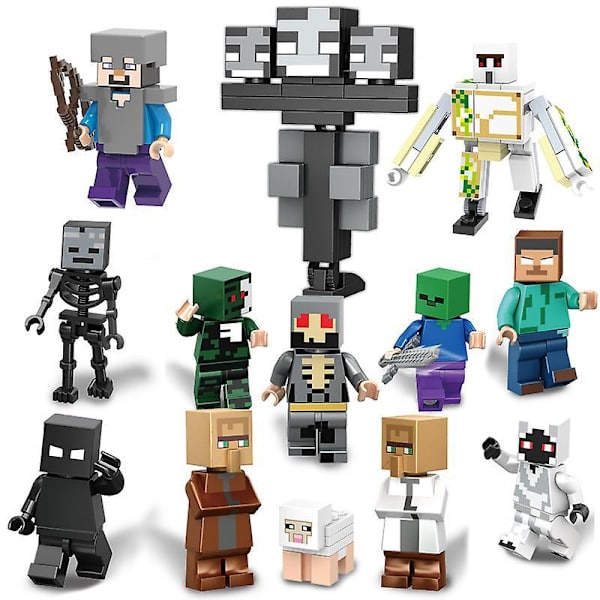 13 kpl Hahmosetti Toimintahahmo Minifiguurit Lasten Lelut Syntymäpäivälahjat Aikuisille Ja Lapsille Pojat Tytöt