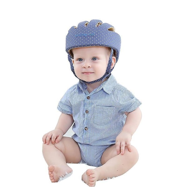 Baby Safety Cap Helmet Infant Toddler Protective Hat Kids Safety Helmet Blue
