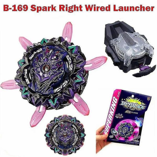 Beyblade Burst Superking B-169 Variant Lucifer.mb 2d M/ Launcher-boks