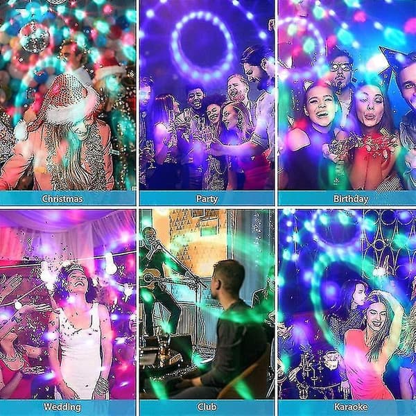 Rgb Disco Ball Party Dj Disco Light