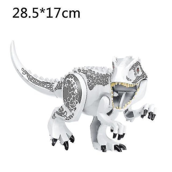 Jurassic Dinosaur World Series Building Blocks Triceratops Indominus Rex Big Figures|blocks Xmas Gift