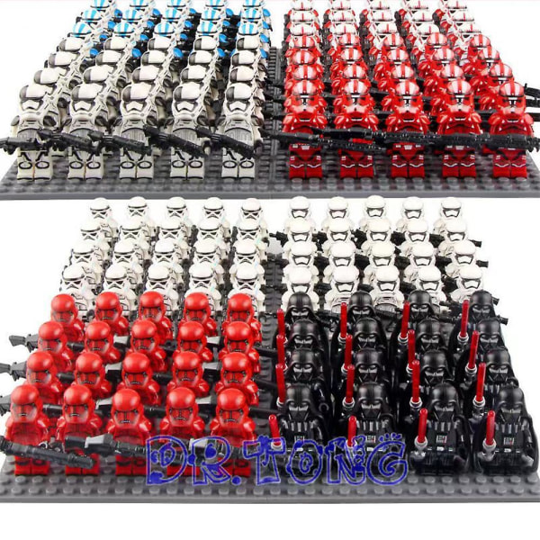 21pcs Star Wars 322 Legion Clone Soldier Building Blocks Miniature Children's Assembled Toys Star Troopers-6