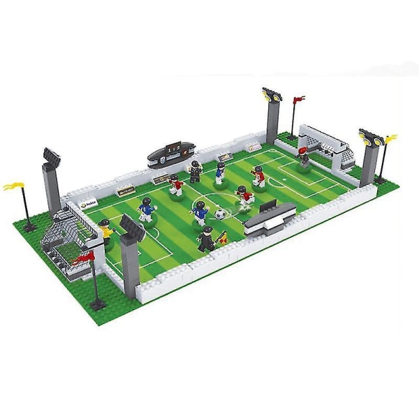 Osney 25690 World   Football Stadium Putting Building Blocks Boy Sports Series Diy Assembling Toys_a