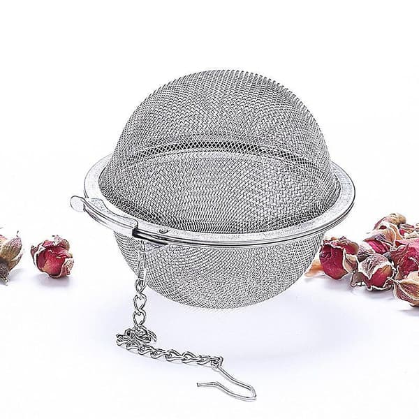 Stainless Steel Tea Spice Filter Tennis Filter L