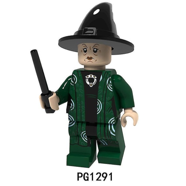8pcs Harry Potter Doll Hogwarts Principal Professor Snape Assembled Building Block Minifigure Toy