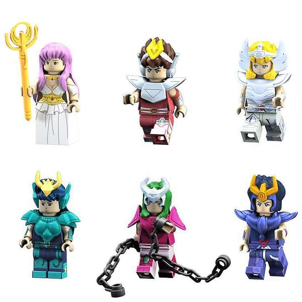 Saint Doll Assembled Building Block Minifigure Toy