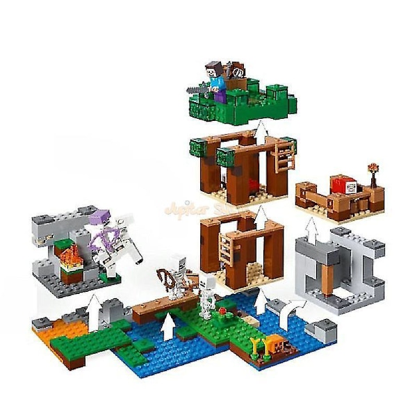Building Blocks The Skeleton Attack Model Bricks Sets Gifts Toys For Children Kids Boys Girls