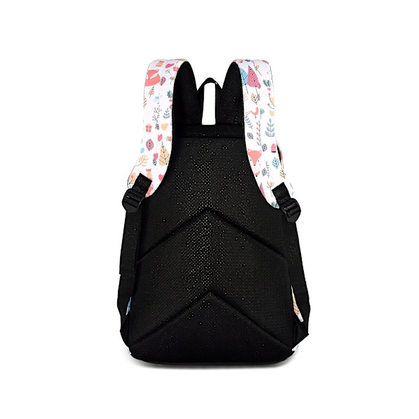 Waterproof Leisure Student Backpack Cute Pattern School Book Bag For Girls Fox