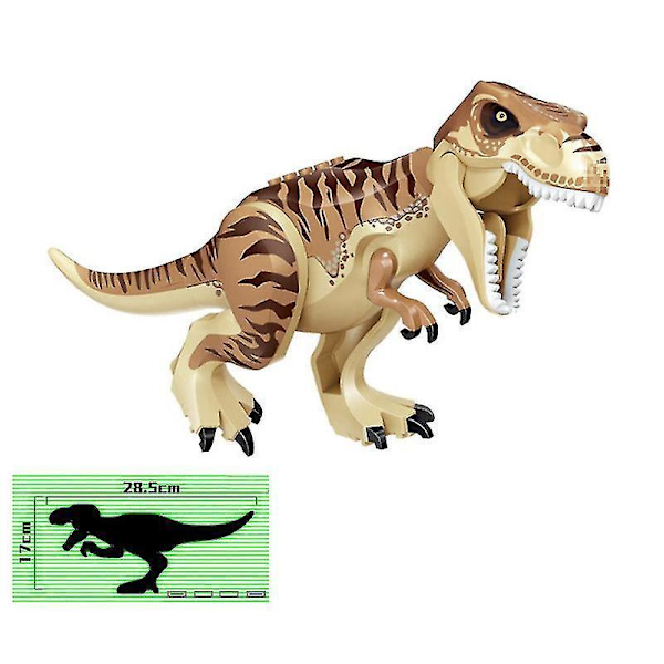 2023 Moc Big Jurassic Dinosaur World Spinosaurus Ankylosaurus Dino Building Block Model Diy Bricks Educational Toys Gifts L19