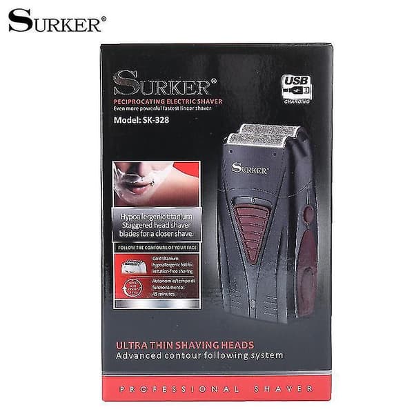 Bald Head Shaver 0mm Electric Razor For Men Shaving Machine Barber Cli Black