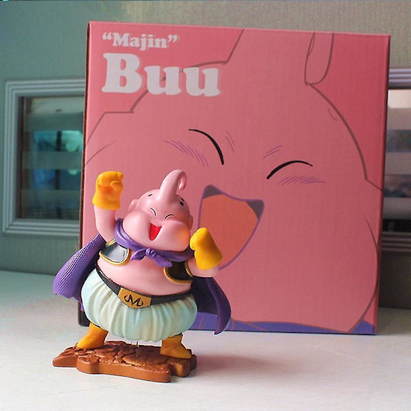 1mordragon Ball Sød Gk Sød Djævel Fed Buu Computer Kabinet Bil Dekoration Håndlavet Model Legetøj Kreativ Gave