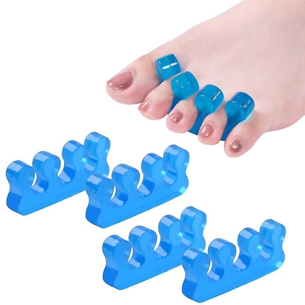 Toe Spacers For Nail Polish Toenail Dividers To Relieve Orthopedic Bunion 2 Pairs