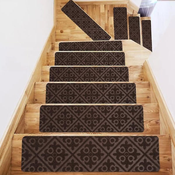 2 Pack/3 Pack Stair Treads Carpet Dirt-resistant And Durable No BROWN 2 3 PCS