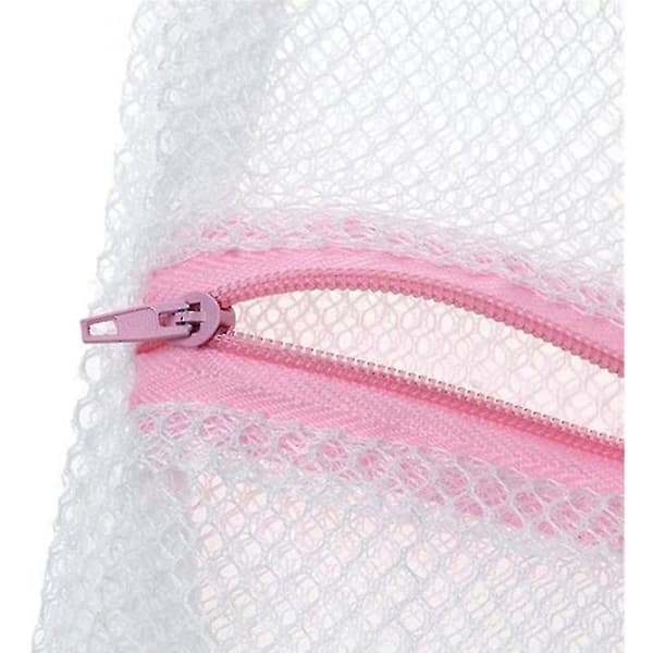 3pcs Set Clothes Wash Mesh Net Bag Pouch Basket For Washing Machine Laundry Bra Aid