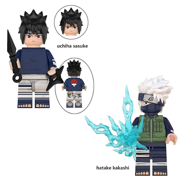 Ninja Minihahmot Setti 8 kpl Lasten Lelut Toimintahahmo Anime Sankarit Minihahmo Syntymäpäivälahjat Aikuisille Ja Lapsille Pojat Tytöt
