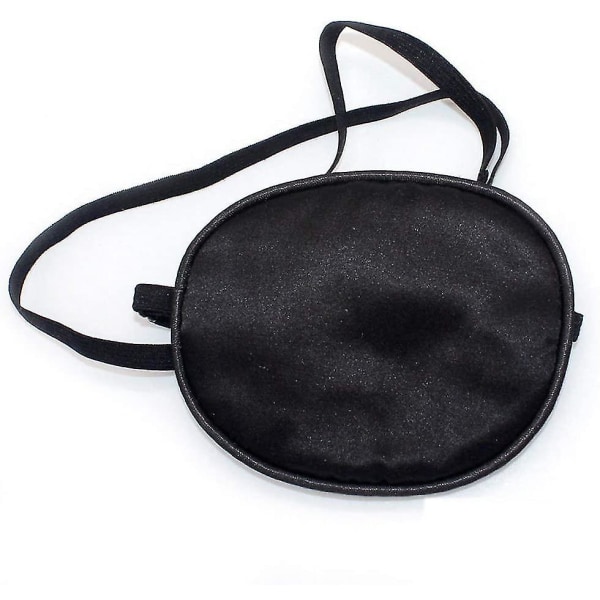 Silk Elastic Eye Patches, Pirate Eye Visor Adjustable Eye Patch, Child
